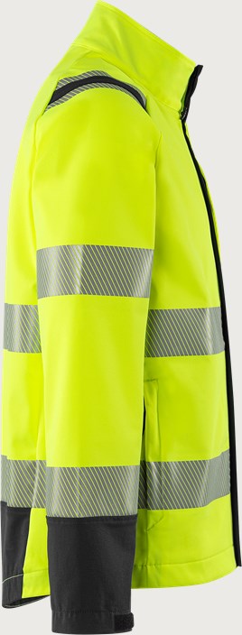 High vis Green stretchjakke klasse 3 4647 GSTP 4 Fristads