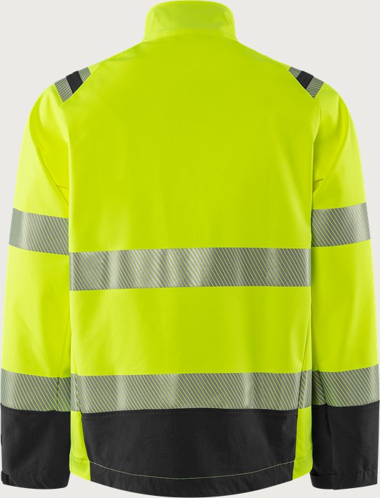 High vis Green stretchjakke klasse 3 4647 GSTP 2 Fristads