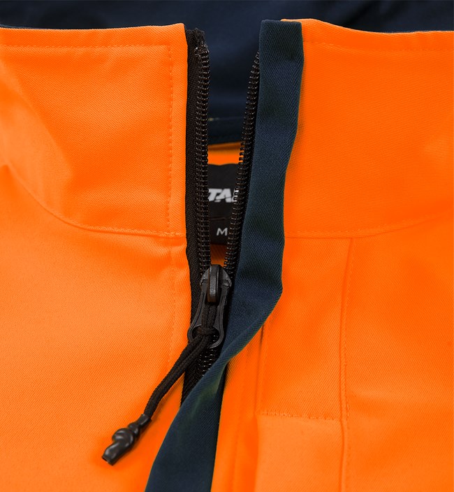 High vis Green stretchjakke klasse 3 4647 GSTP 7 Fristads