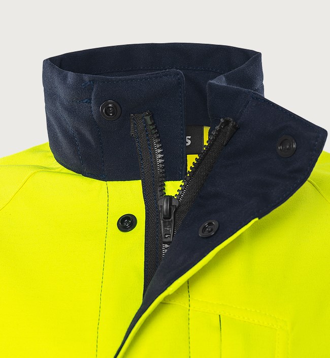 Výstražná dámská strečová softshellová bunda Flamestat tř. 3 4076 FSS 5 Fristads