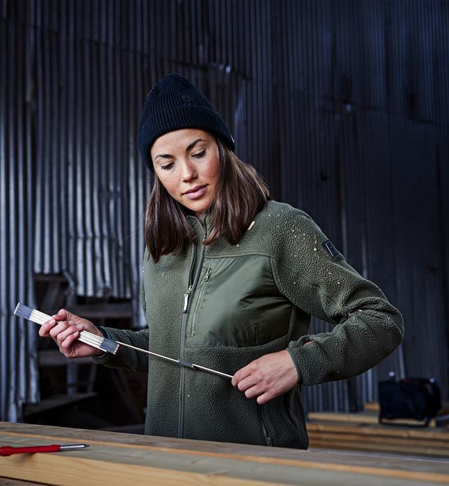 Argon micro pile fleecejakke dame Fristads Outdoor Medium