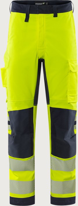 Flamestat Green høy synlighetsbukser klasse 2 2956 GFS, menn og kvinner 1 Fristads