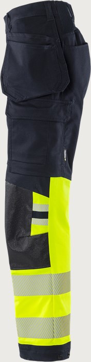 Flamestat Green high vis craftsman stretch trousers woman class 1 2941 GFS 3 Fristads