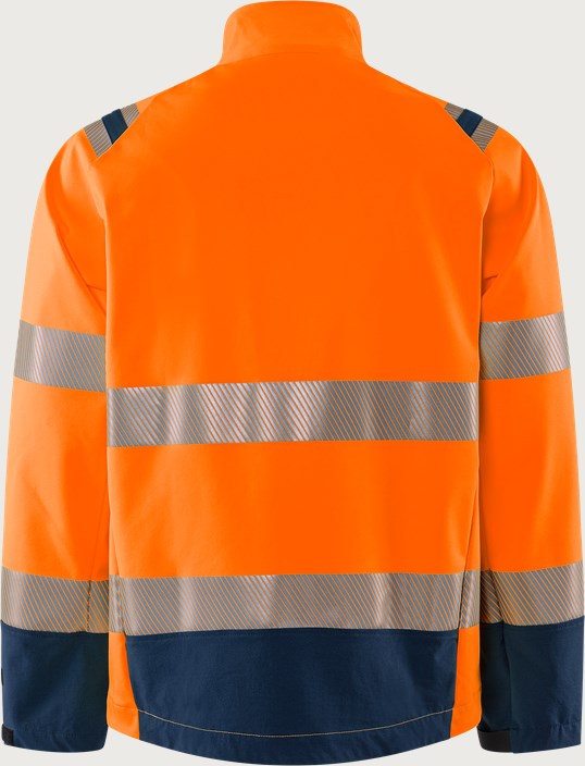 High vis Green stretchjakke klasse 3 4647 GSTP 2 Fristads