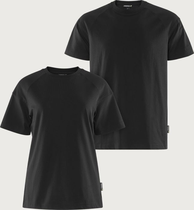 Green heavy T-shirt van biologisch katoen 7610 GKT, heren en dames Fristads Medium