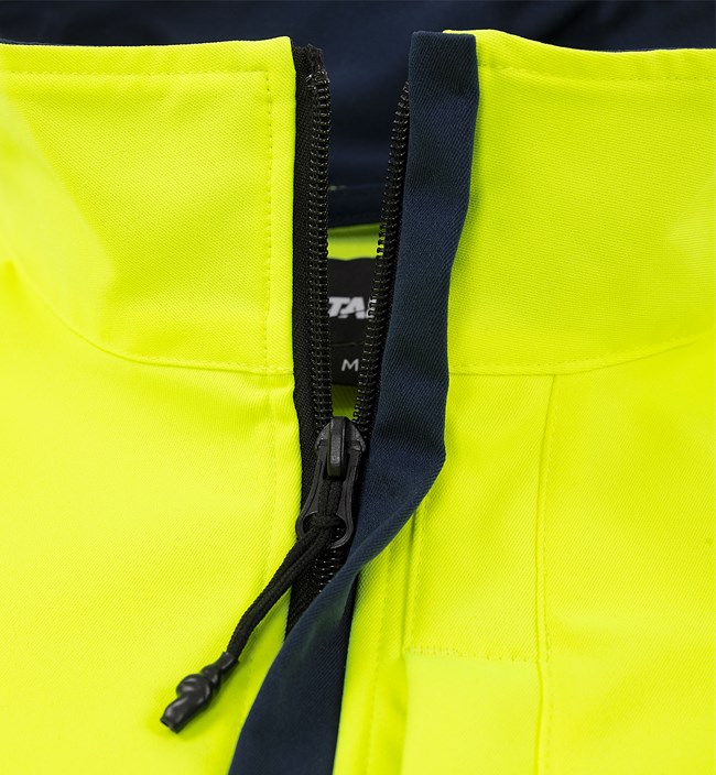 High vis Green stretchjakke klasse 3 4647 GSTP 5 Fristads