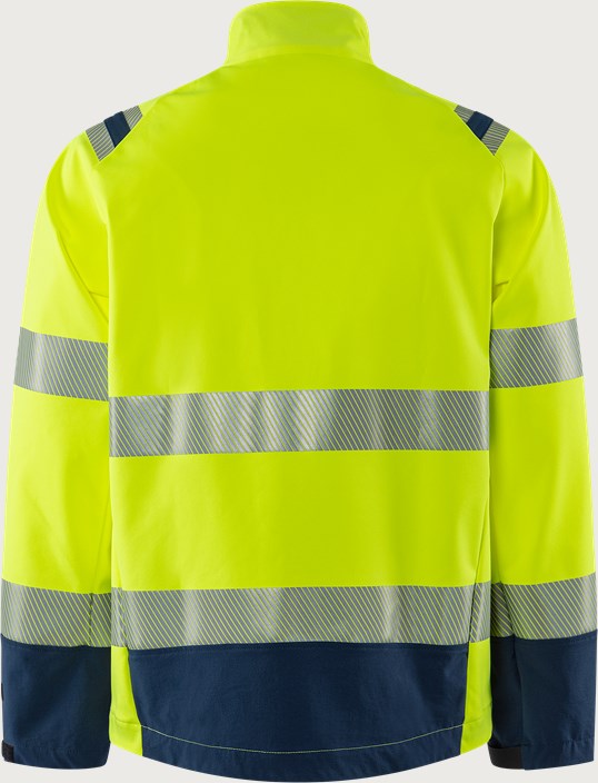 High vis Green stretchjakke klasse 3 4647 GSTP 2 Fristads