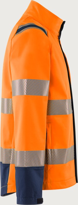 High vis Green stretchjakke klasse 3 4647 GSTP 4 Fristads