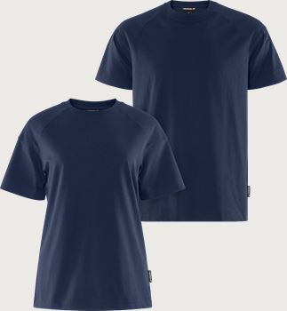 Green heavy T-shirt organic cotton 7610 GKT, men and women Fristads Medium