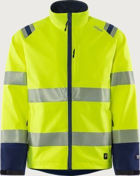 High vis Green stretch jacket class 3 4647 GSTP Fristads Medium