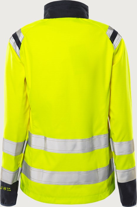 Výstražná dámská strečová softshellová bunda Flamestat tř. 3 4076 FSS 2 Fristads