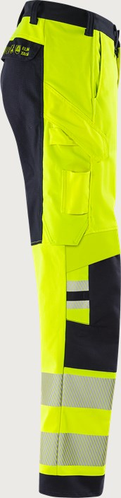 Flamestat Green høy synlighetsbukser klasse 2 2956 GFS, menn og kvinner 4 Fristads