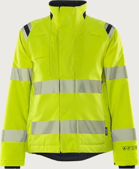 Flamestat Green high vis stretch talvitakki naisten lk 3 4943 GFS Fristads Medium