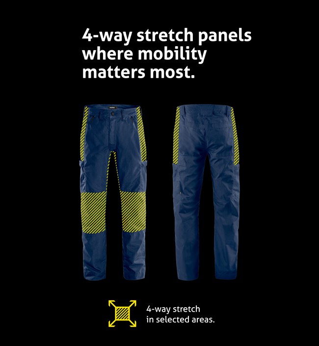 Servicebroek stretch dames 2541 LWR 5 Fristads
