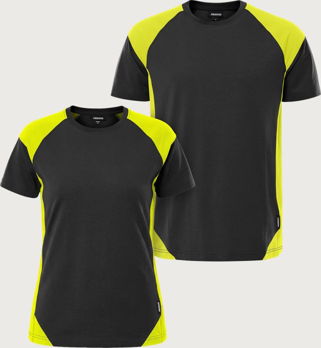 Green T-shirt heavy 7046 GTM, hommes et femmes Fristads Medium
