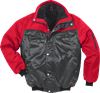 Icon winter pilot jacket  3 Grey/ Red Kansas  Miniature