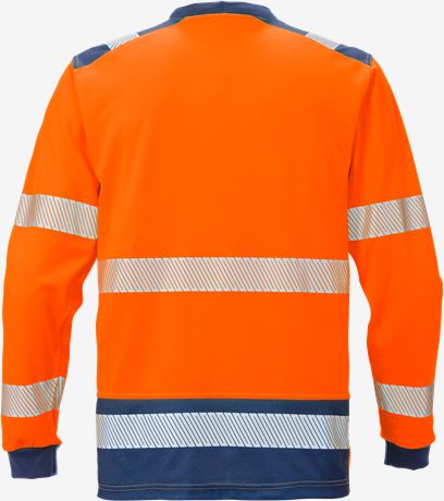 High vis T-shirt lange mouwen klasse 3 7724 THV 2 Fristads