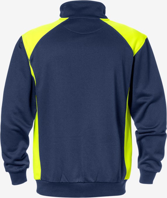 Half zip sweatshirt 7048 SHV 2 Fristads Small