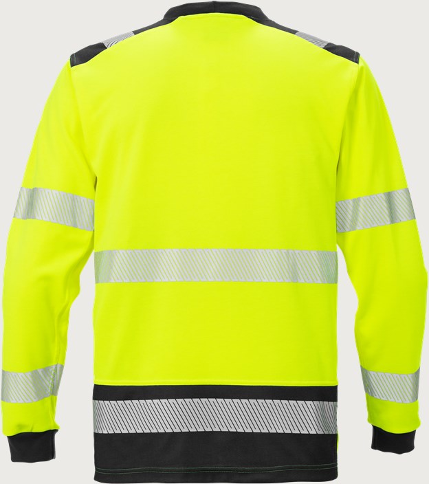 High vis T-shirt lange mouwen klasse 3 7724 THV 2 Fristads