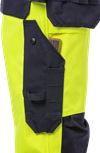 Flame high vis craftsman trousers woman class 2 2589 FLAM 3 Fristads Small