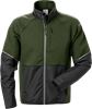 Sweat jacket 7513 DF 1 Army Green/Black Fristads  Miniature