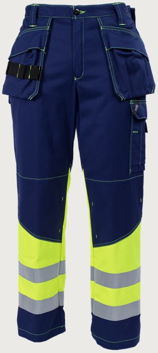 Riipputaskuhousut HiVis FR 1.0 Leijona Medium
