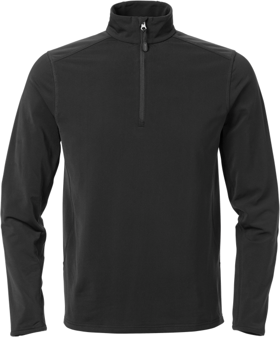 Acode stretch-tröja med kort dragkedja 1763 TSP