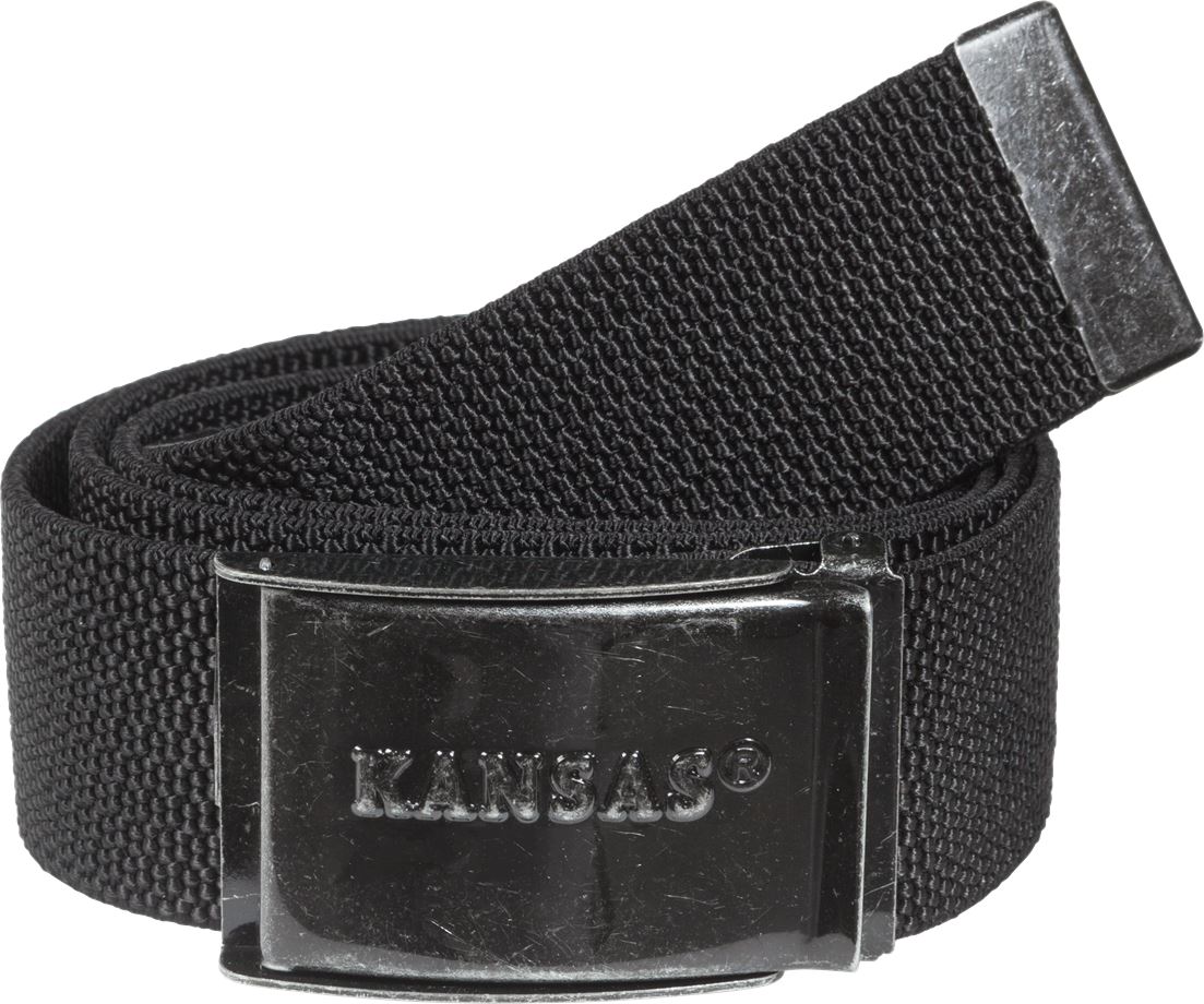 Kansas Unisex Kansas stretchbälte 994 RB, Svart