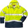 High vis rain jacket cl 3 4624 RS 1 Hi-Vis Yellow/Navy Kansas  Miniature