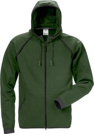 Hooded sweat jacket 7462 DF 1 Fristads