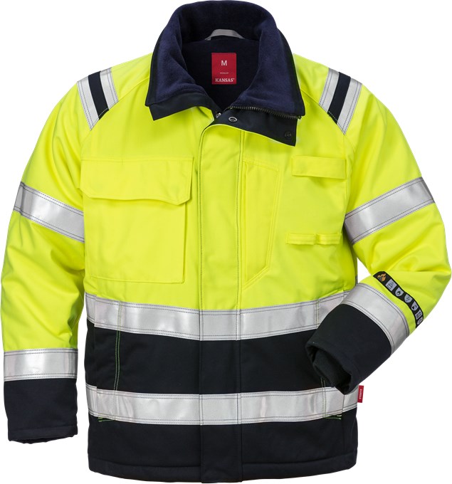 Flamestat Hi Vis winter jacket cl 3 4185 ATHS 1 Kansas