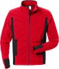 Micro fleece jacket 4003 MFL 4 Red/Black Fristads  Miniature
